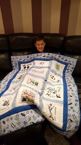 Photo of Connor Ws quilt