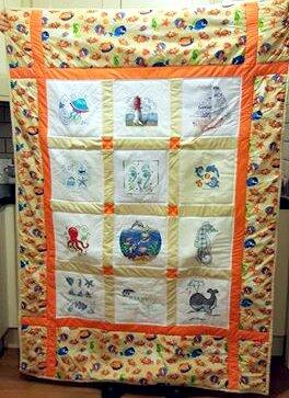 Photo of Harry Hs quilt