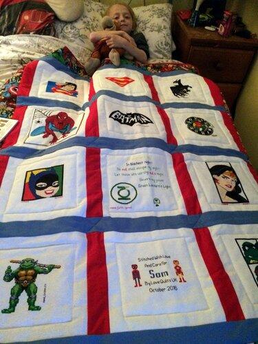 Photo of Sam Bs quilt