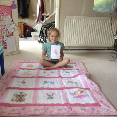 Photo of Ruby Ts quilt