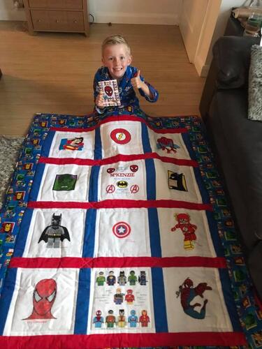 Photo of McKenzie Js quilt