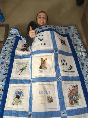 Photo of Lucas Ts quilt