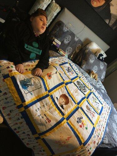 Photo of Joshua Ss quilt