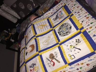 Photo of Joshua Ss quilt