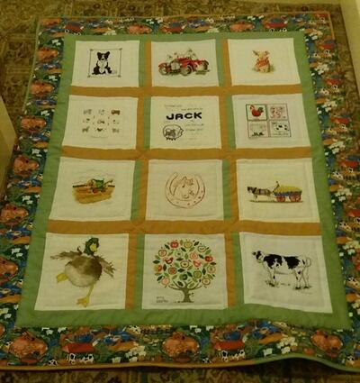 Photo of Jack Js quilt