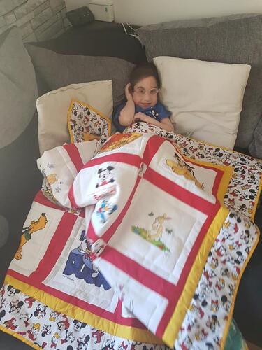 Photo of Benjamin Bs quilt