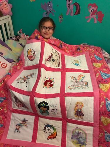 Photo of Heidi-Lees quilt