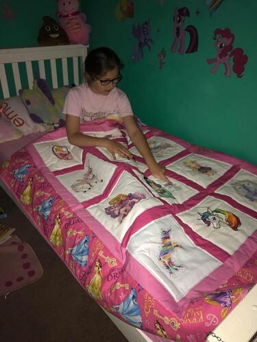 Photo of Heidi-Lees quilt