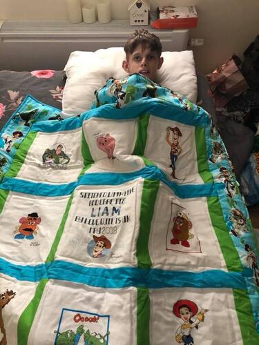 Photo of Liam Js quilt