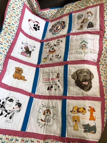 Photo of Ellie Mae Ps quilt