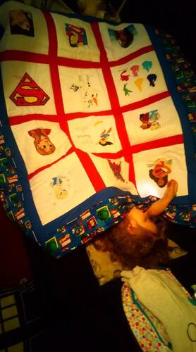 Photo of Darcy Hs quilt