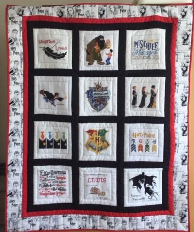 Photo of Lewis Ds quilt
