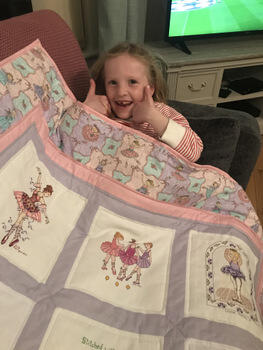 Photo of Zara Bs quilt