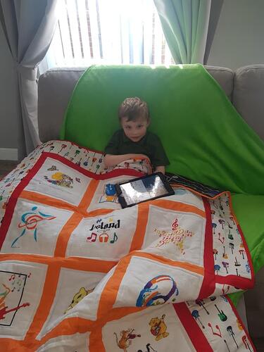 Photo of Lelands quilt