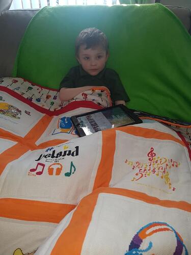 Photo of Lelands quilt