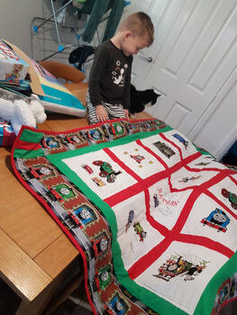 Photo of Nathan Ws quilt