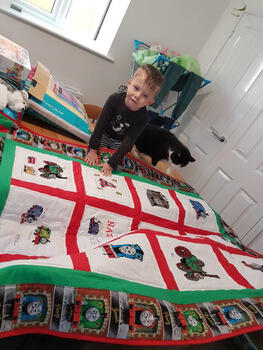 Photo of Nathan Ws quilt