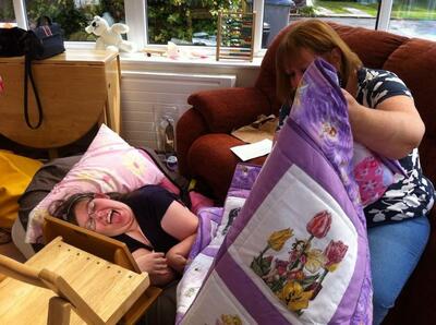 Photo of Elizabeth Ps quilt