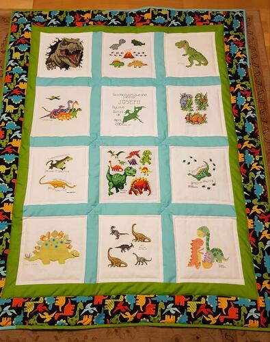 Photo of Joseph Bs quilt