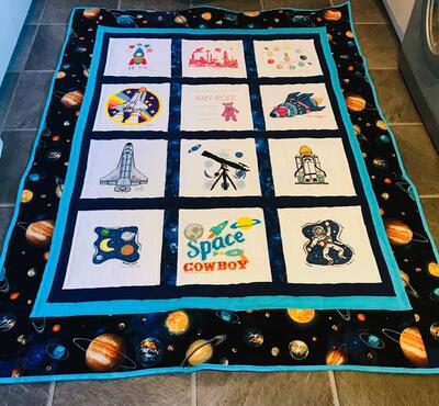 Photo of Amy-Roses quilt