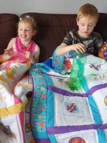 Photo of Kian Ls quilt