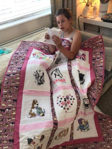 Photo of Summer Ls quilt