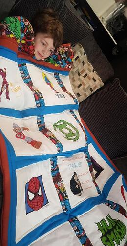 Photo of Zander Ss quilt
