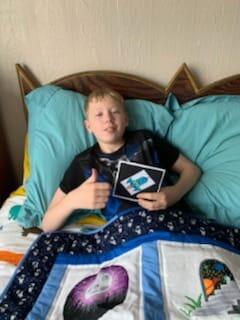 Photo of Leo Ss quilt