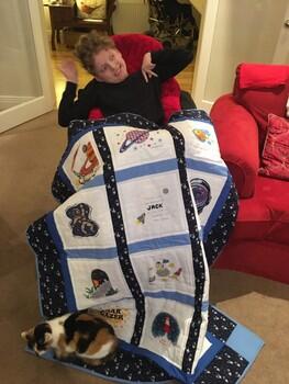 Photo of Jack Ws quilt