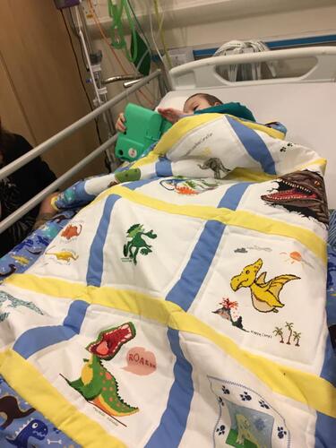 Photo of Jacob Ss quilt