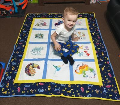 Photo of Kobi Bs quilt