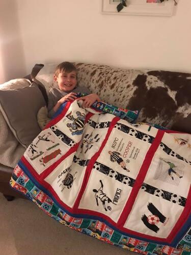 Photo of Cooper Rs quilt