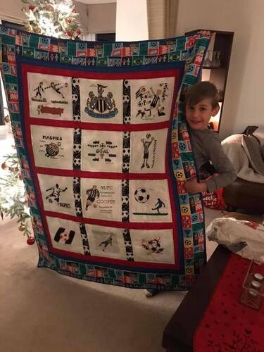 Photo of Cooper Rs quilt