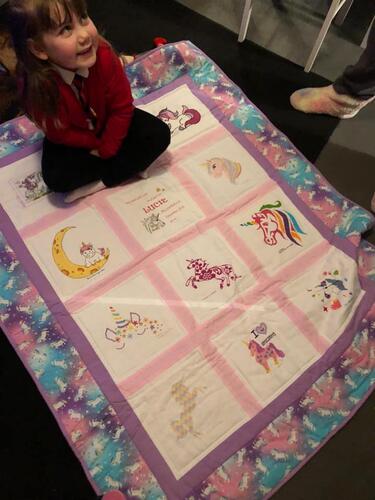Photo of Lucie Bs quilt