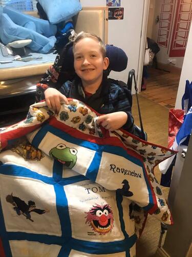 Photo of Tom Bs quilt