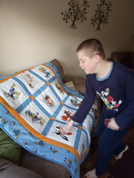 Photo of Liam Ss quilt