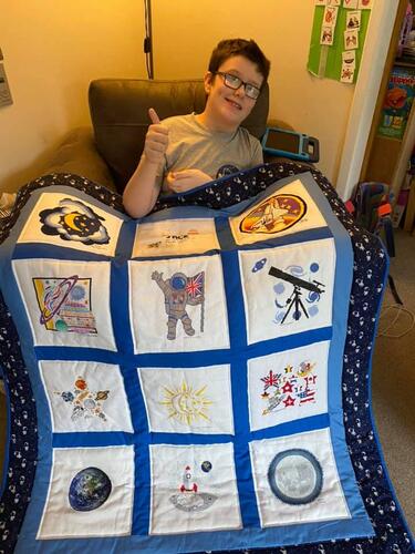 Photo of Jack Cs quilt