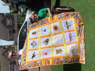 Photo of Jamie Js quilt