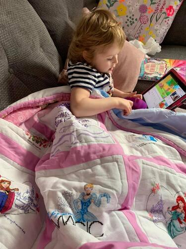 Photo of Lillie-Ann As quilt