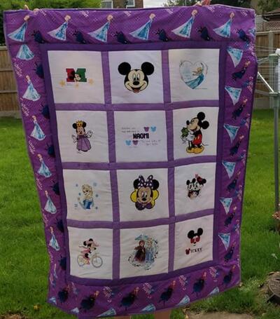 Photo of Naomi Ws quilt
