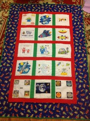 Photo of Leons quilt