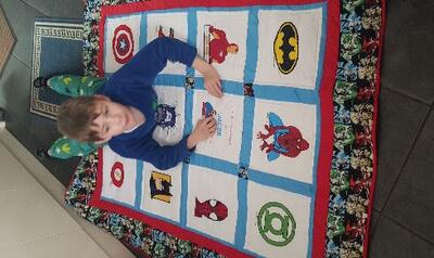 Photo of Jacob Ms quilt
