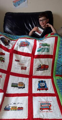 Photo of James Ms quilt