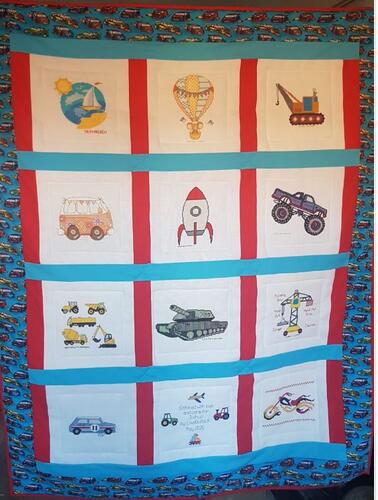 Photo of Joshua Ds quilt
