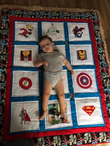 Photo of Alfie Gs quilt