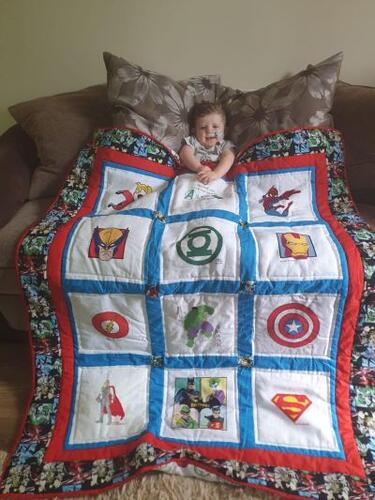 Photo of Alfie Gs quilt