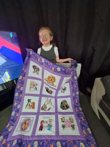 Photo of Myah-Leighs quilt