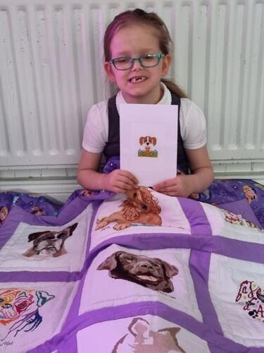 Photo of Myah-Leighs quilt