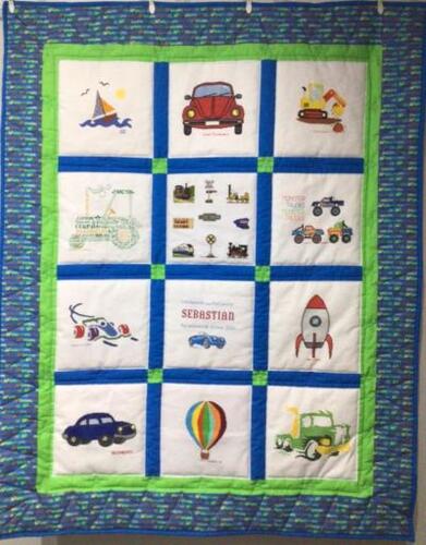 Photo of Sebastians quilt