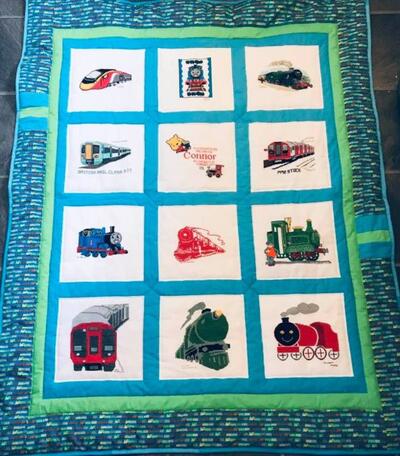 Photo of Connor Rs quilt